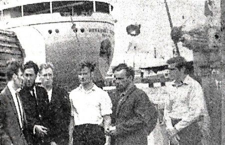команда   СРТР-9082  - 29  июль   1967 года