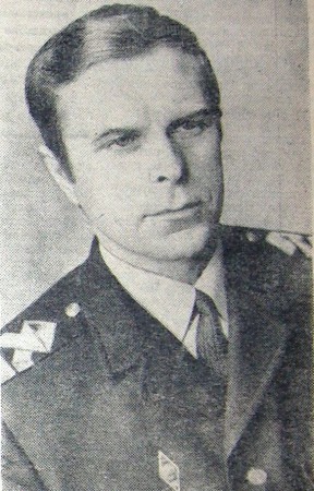 Чудаков Владимир Егорович  старпом танкера Криптон  – 25 апреля 1974 года