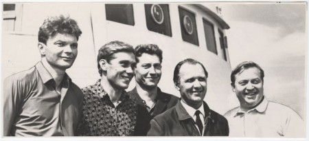 члены  экипажа   СРТР-9097   1967    год