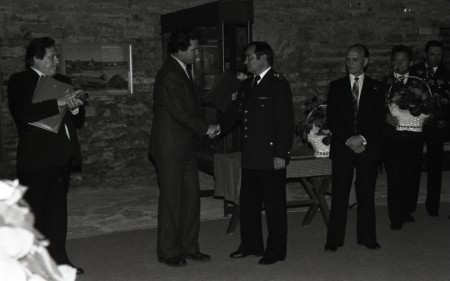 Награждение Сусского В. в его юбилей в Морском музее - 1982