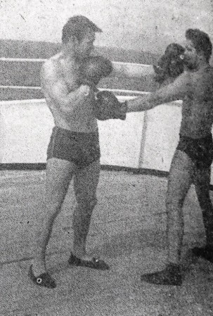 Тренировка членов секции бокса – ТБОРФ 23 11 1966 фото А. Бородича