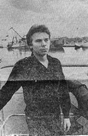 Мельник Николай  матрос второго класса - БМРТ-248  Йохан Келер 21 08 1985