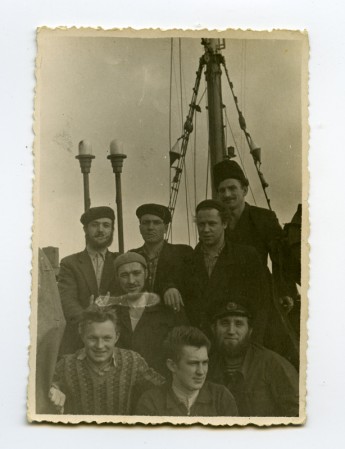 группа рабочих СРТР в Атлантике - 60-е