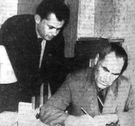 Сильд и Макеев члены группы народного контроля ТБРФ  - ТБОРФ 24 05 1967