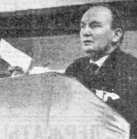Поротиков Н. И. на собрание партийно-хозяйственного актива ТБТФ – 04 02 1970