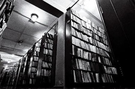 репозиторий научной библиотеки Таллиннского Политехнического  института   -  вид внутри 1979