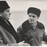 Завьялов   Валентин старший  технолог   и  старший  матрос  Кошкин -  ТР  Бора  -    1966  год