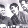 Попов Александр , Жанса Бопиев и валентин Стулов - ТР Бора 11  июнь 1966