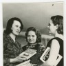 Неуманн Хелле,  Эльге Кирсимаа и Ярвела Вийве работницы цеха Орудий лова 1968 ТБОРФ