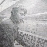 Никитин Виктор  моторист первого класса  на ТР Нарвский залив -  4 апреля  1978