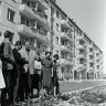 Архитектор Брунс на стройке в Мустамяэ  1966
