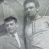 Рышавец Иван  (слева) моторист  1 кл.  и 2-й  механик Юрий  Ширяев   -  ПР Крейцвальд 14 августа 1975 г.