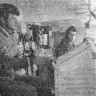 Савченко Борис матрос 1-го класса и 4-ый помощник Григорий Мироненко несут вахту - БМРТ-396 Иоханнесс Рувен 08 07 1975